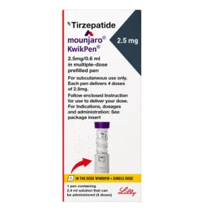 MOUNJARO KWIKPEN 2.5MG 0.6ML PRE FILLED PEN 1 S 4 DOSES PEN 1