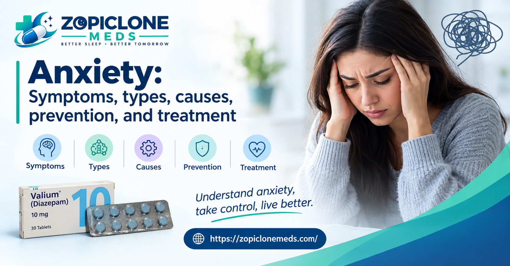 Anxiety Symptoms, Types, Causes, Prevention, and Treatment