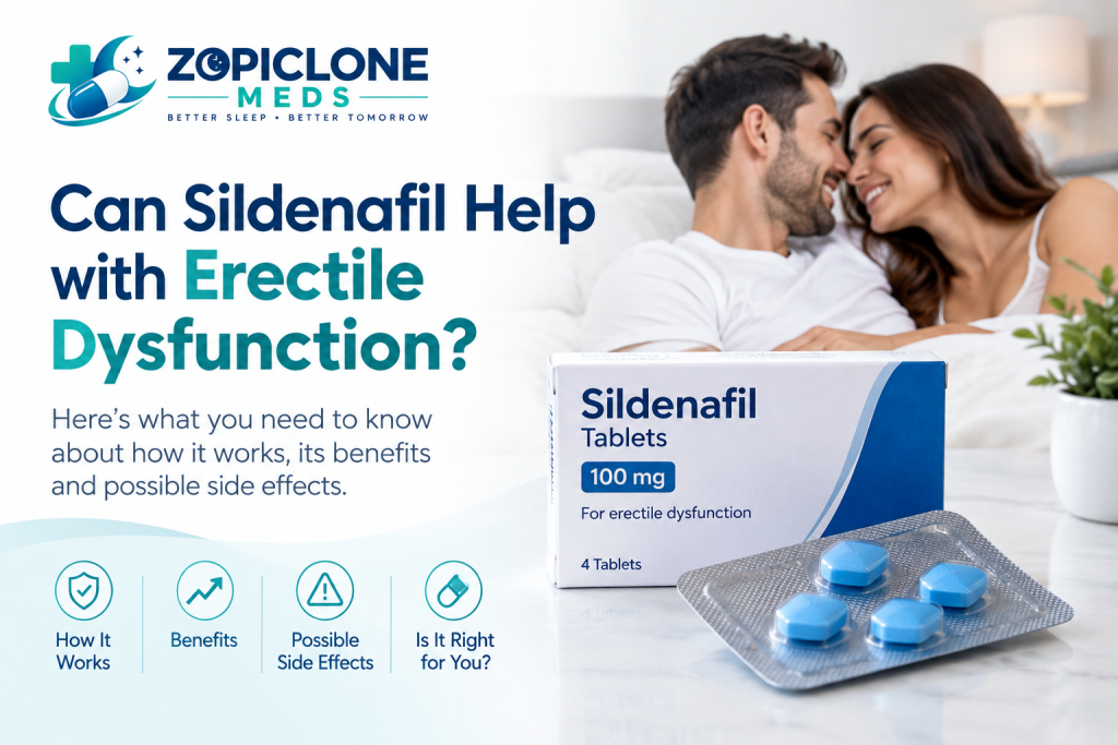Sildenafil Guide Benefits and Safety